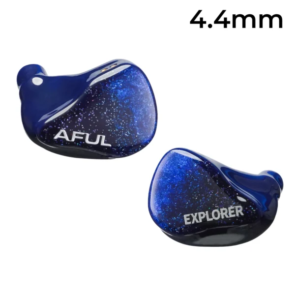 Fones de ouvido híbridos com fio HiFiGo AFUL Explorer, monitores intra-auriculares híbridos 1DD + 2BA para graves profundos | Performer5 Performer8 Magicone
