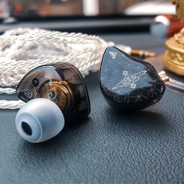 Tangzu wan er sg hifi 10mm driver dinâmico de cavidade dupla iem fone de ouvido intra-auricular destacável 0.78mm 2 pinos música baixo vocal - Image 5